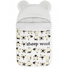 Конверт "Мишка" принт "Funny Sheep" Бязь Лето 
